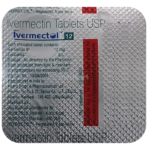 ivermectol 12mg tablet 2's